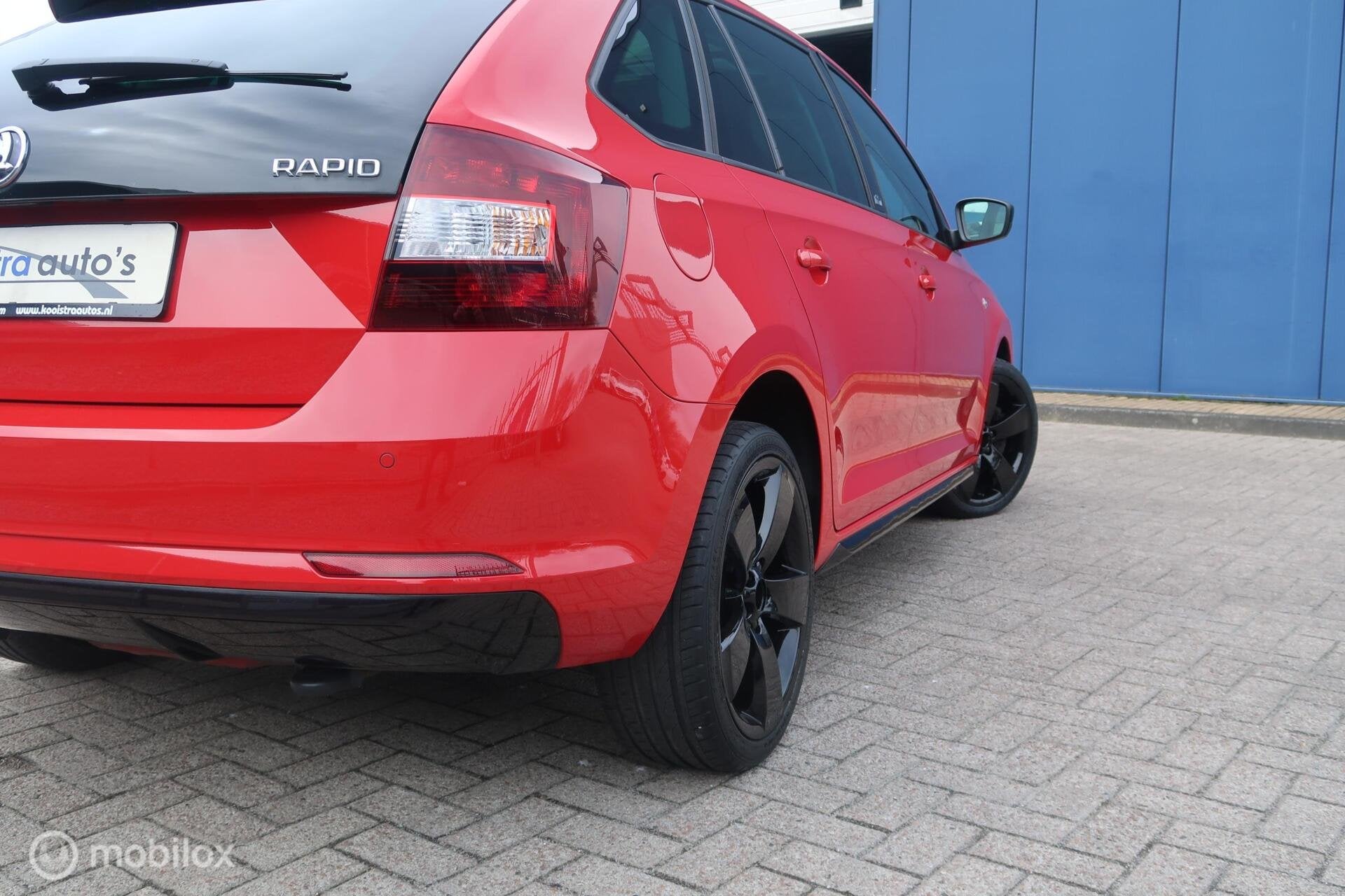 Skoda Rapid 1.4 TSI Monte Carlo AUTOMAAT, PANODAK, XENON, Stof, Gebruikt, 4 cilinders, 122 pk