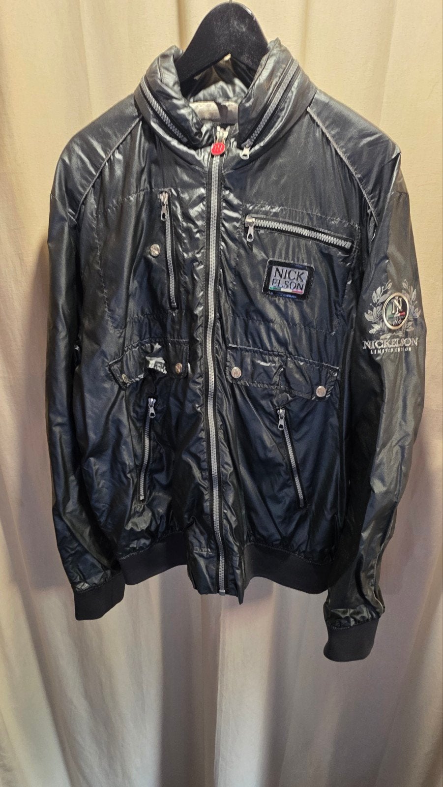 Nickelson Premium Limited Edition Zwart Jack 3XL, Zwart, Nickelson, Overige maten, Ophalen of Verzenden