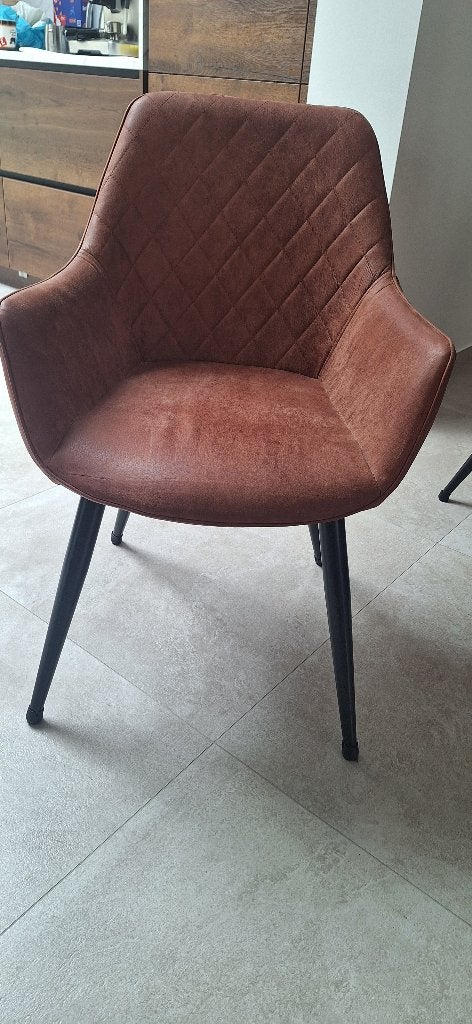 Eettafel stoelen (5 stuks), Huis en Inrichting, Ophalen, Gebruikt, Overige kleuren, Vijf, Zes of meer stoelen