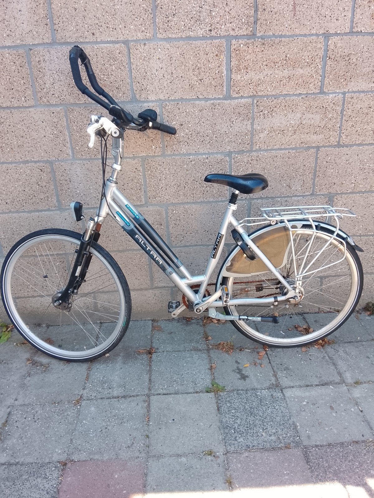 Altra fiets met roestige ketting en slot zonder sleutel, Ophalen, Gebruikt, Overige merken