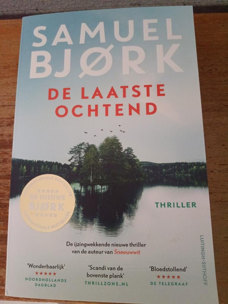 Samuel Bjork - De laatste ochtend, Boeken, Thrillers, Nieuw, Scandinavië, Ophalen of Verzenden