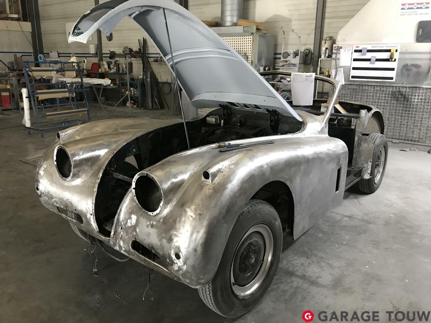 Jaguar XK 140 DHC Restauration project, foto 5