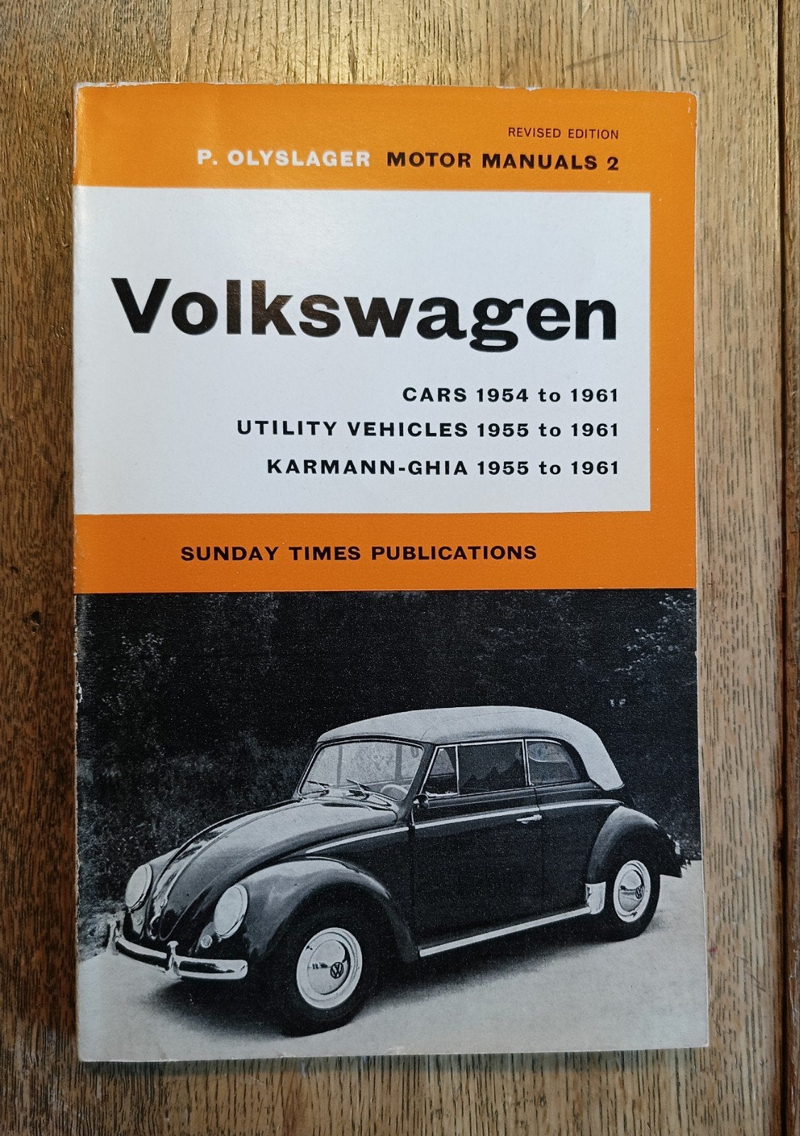 Volkswagen kever 1954 tot 1961 P. Olyslager, Ophalen of Verzenden