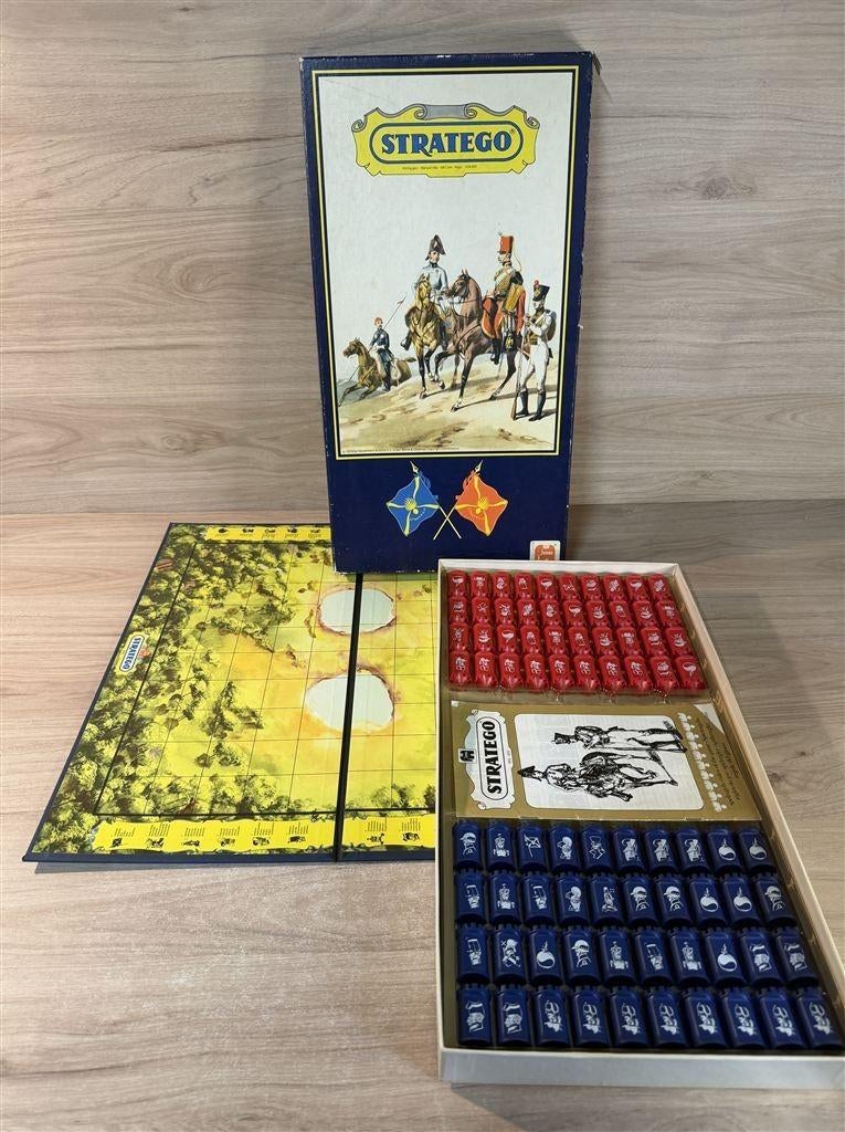 Stratego lange blauwe doos - s6466, Verzenden, Zo goed als nieuw