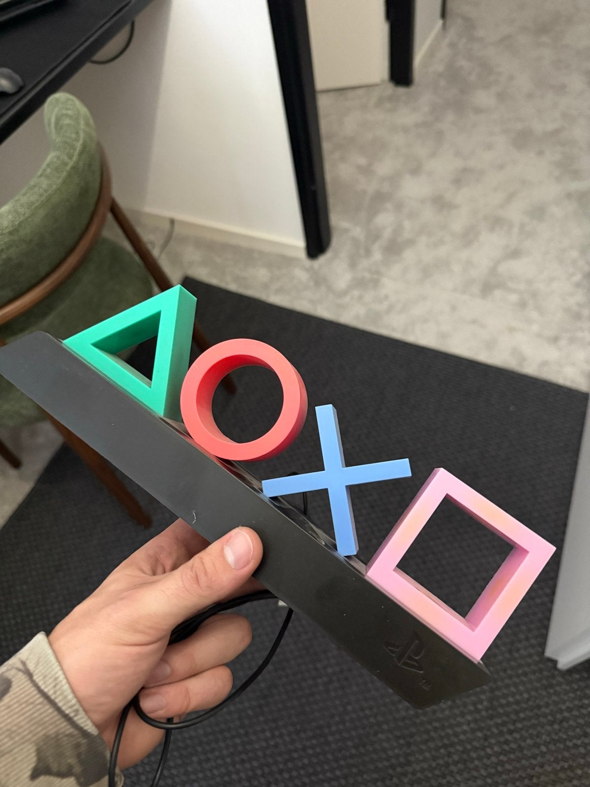 Playstation Icon Lamp, Ophalen of Verzenden, Zo goed als nieuw, Overige typen, PlayStation 1
