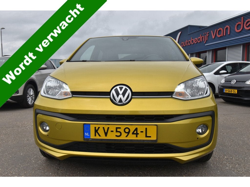Volkswagen up! 1.0 BMT high up! , CLIMATR , A UITRIJ CAM , C, Auto's, Volkswagen, Voorwielaandrijving, Gebruikt, Leder en Stof