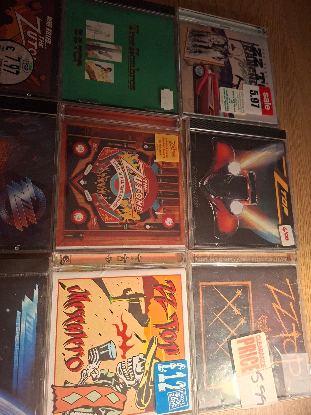 ZZ Top CD Collectie - Diverse Albums en Greatest Hits, Ophalen of Verzenden, Gebruikt, Album, Inclusief doosje
