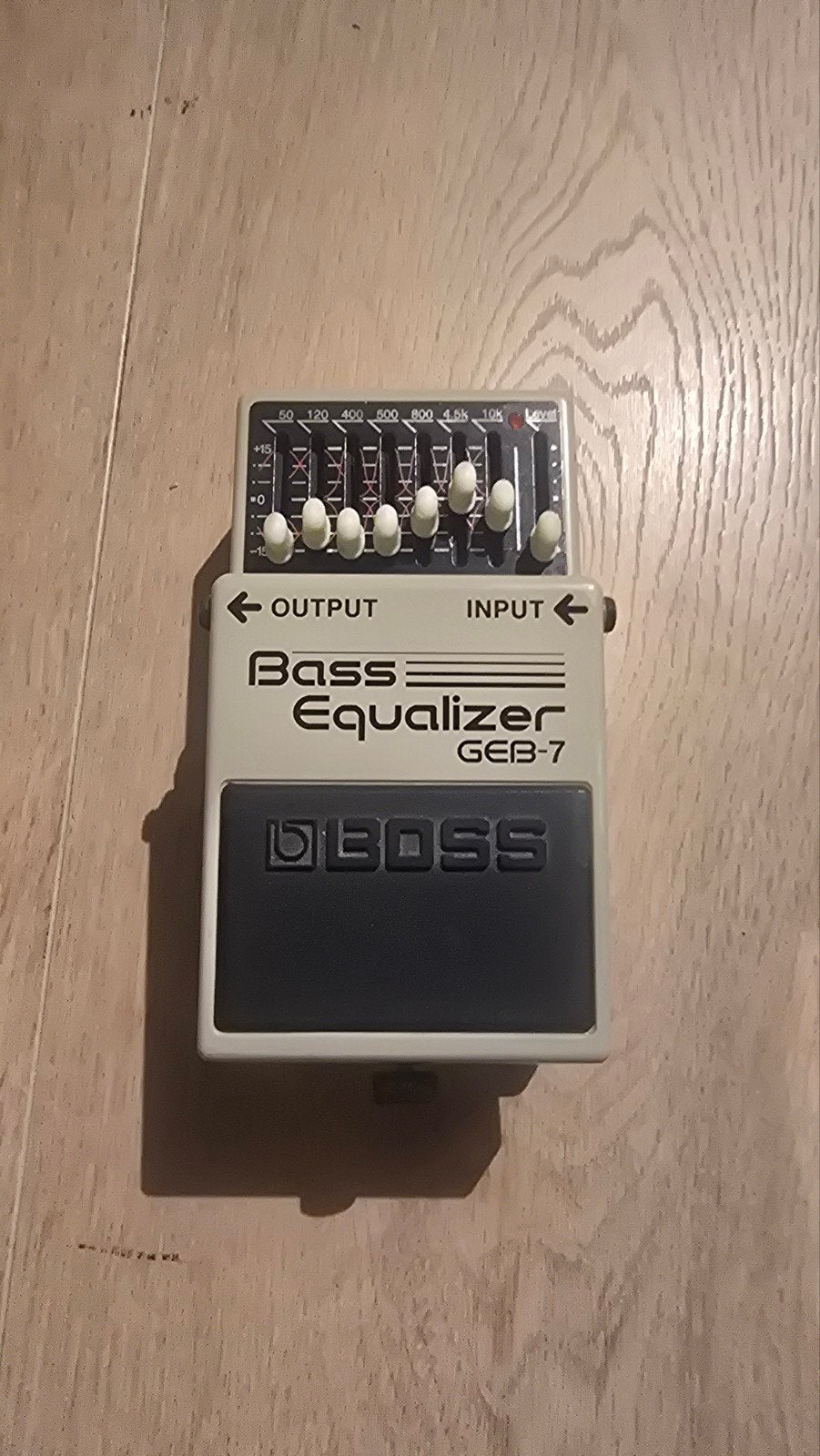 Boss GEB-7 Bass Equalizer Pedaal, Ophalen of Verzenden, Gebruikt, Equalizer