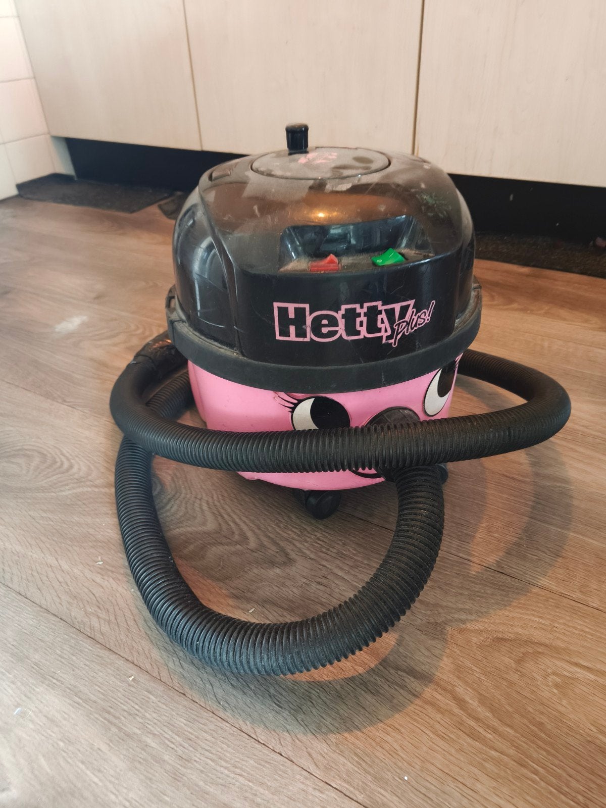 Numatic Hetty Plus stofzuiger - Roze, gebruikt, Stofzak, Gebruikt, Numatic, Ophalen of Verzenden