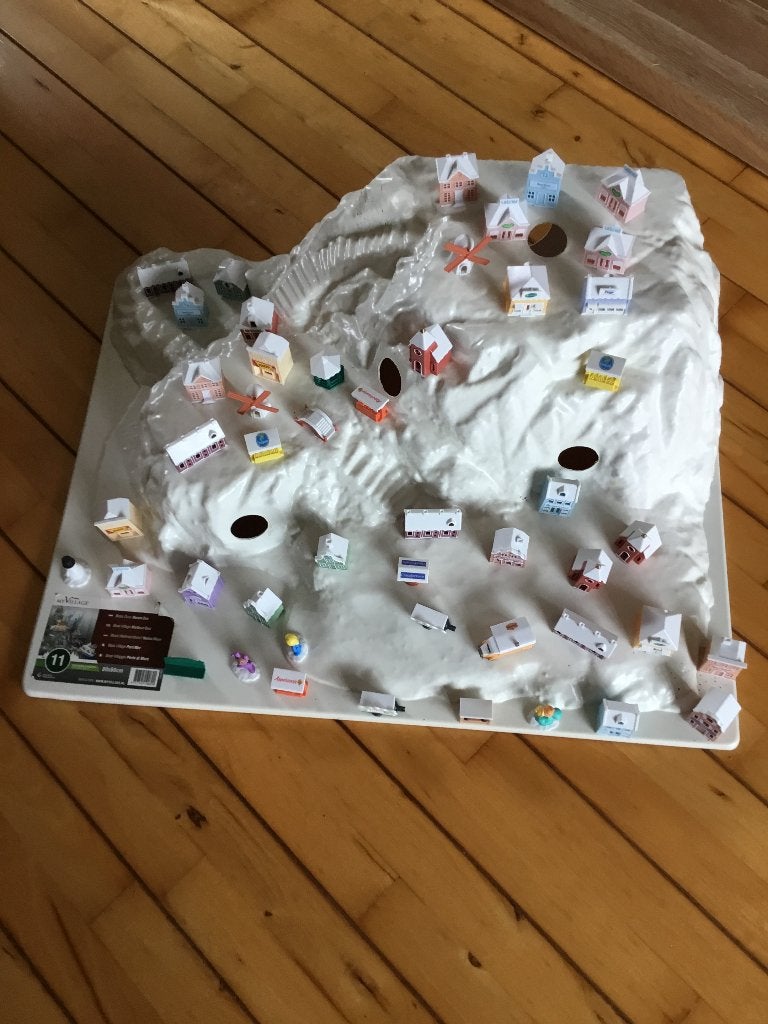 plateau met ah huisjes. Te koop, Ophalen, Nieuw