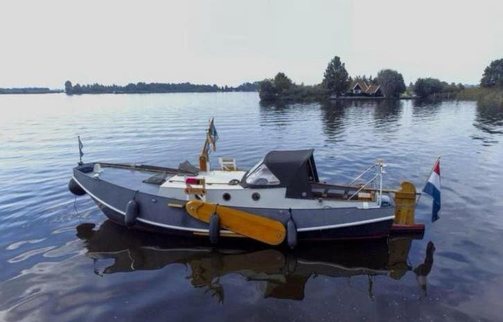 Zeeschouw - nieuwe 42pk motor en elektra, Direct varen!, Watersport en Boten, Ophalen, Staal, Binnenboordmotor, Diesel