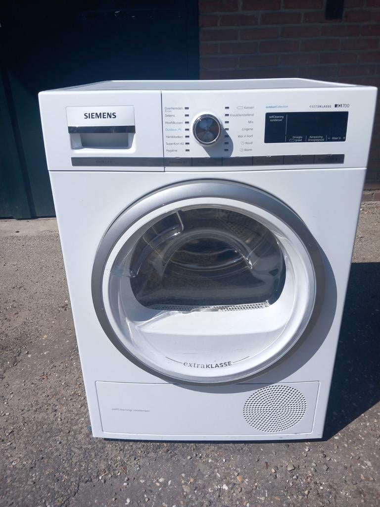 Warmtepompdroger Siemens IQ700, Witgoed en Apparatuur, Wasdrogers, Ophalen, Overige typen, 8 tot 10 kg, Refurbished