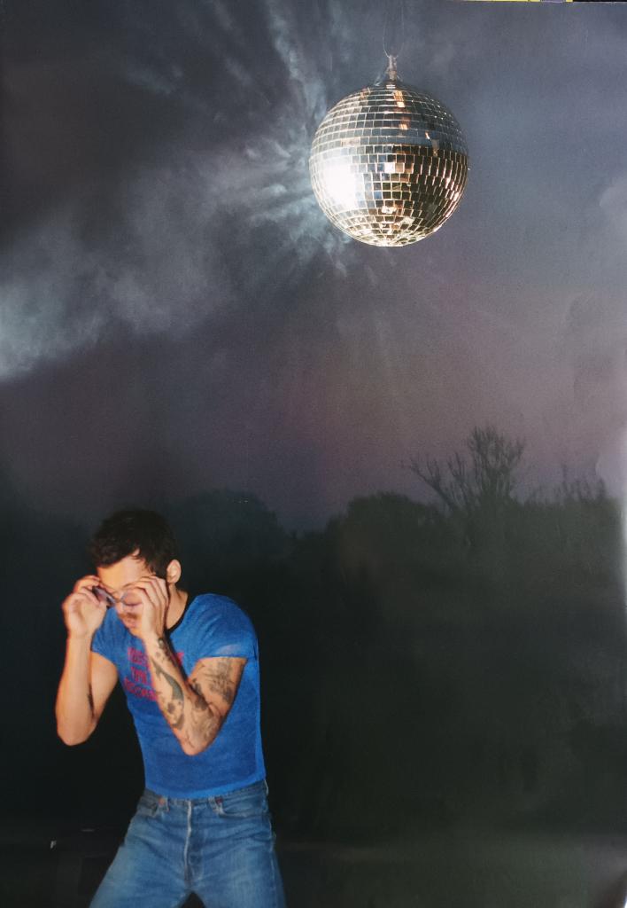 Harry Styles poster 70 x 50 cm Kiss All The Time Disco Occas, Verzenden, Nieuw, Poster, Artwork of Schilderij