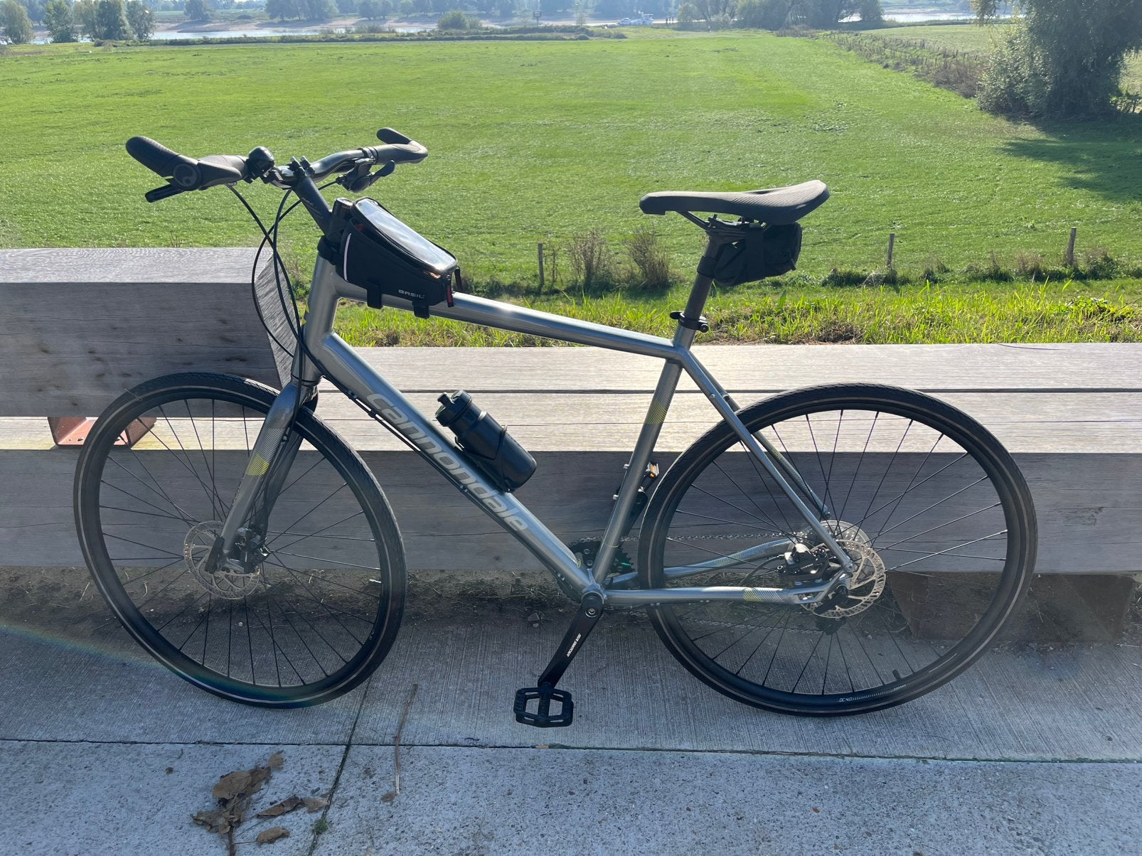 Cannondale fitness/gravel bike, Minder dan 10 versnellingen, 57 tot 61 cm, Schijfrem, Ophalen
