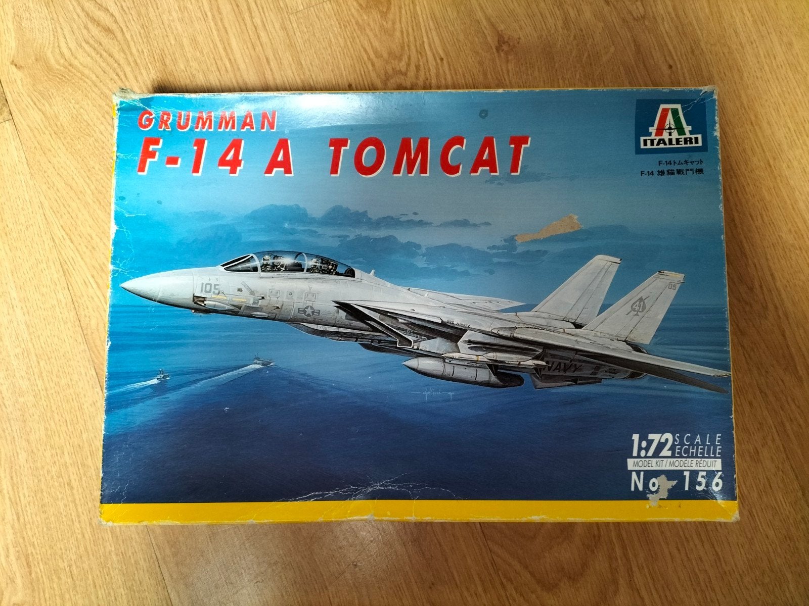 F-14A tomcat - italeri  2x bouwdoos, Hobby en Vrije tijd, Modelbouw | Vliegtuigen en Helikopters, 1:72 tot 1:144, Italeri, Ophalen of Verzenden