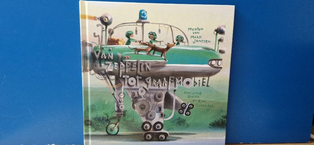 Van Zeppelin tot graafmobiel, Ophalen of Verzenden, Zo goed als nieuw, Marianne Busser en Ron Schröder, Fictie algemeen