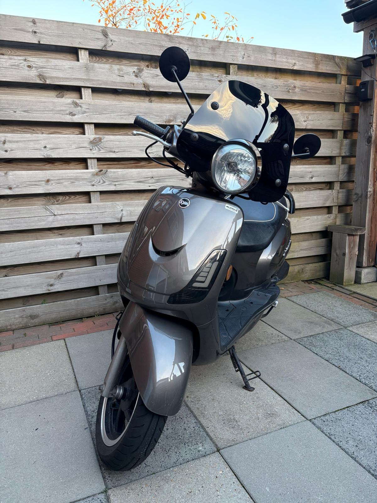 Sym Fiddle 2 Snorscooter - blauw kenteken, Ophalen, Gebruikt, Benzine, SYM