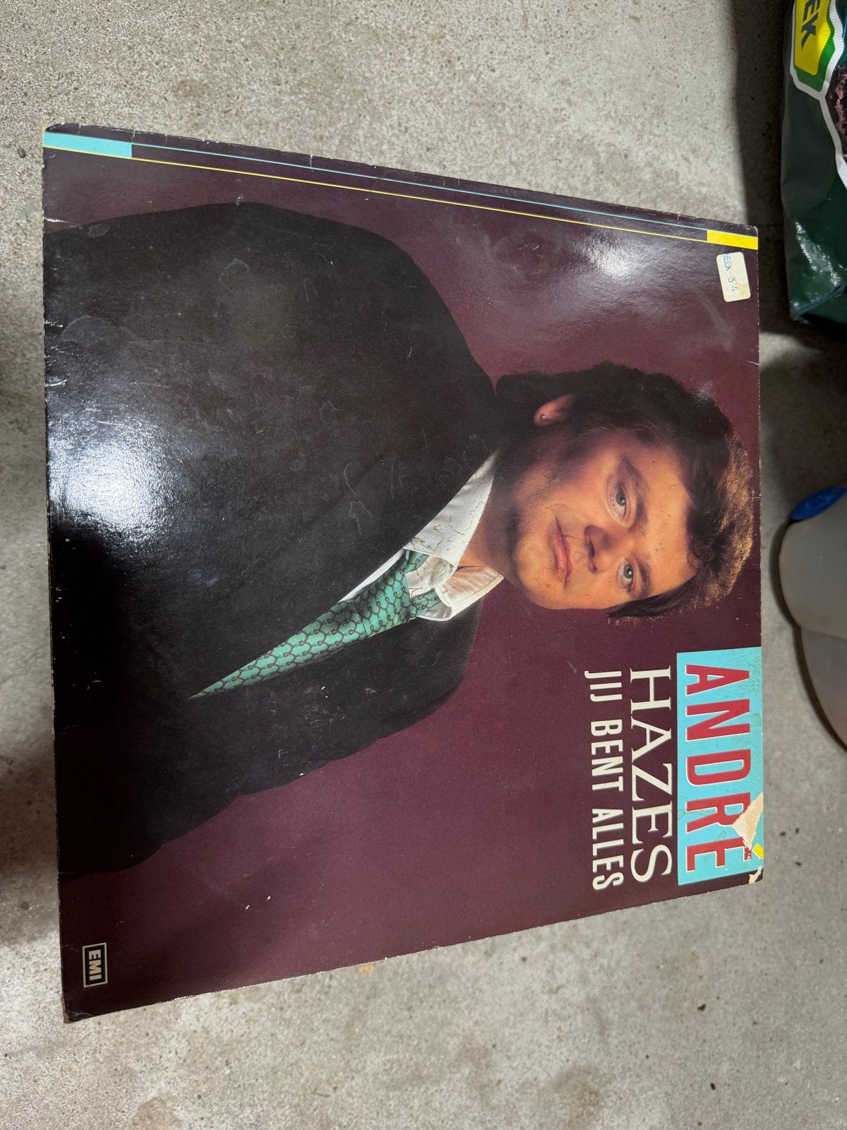 André Hazes – Jij Bent Alles – LP 1987 – originele persing, Gebruikt, Ophalen of Verzenden, Levenslied of Smartlap, 12 inch