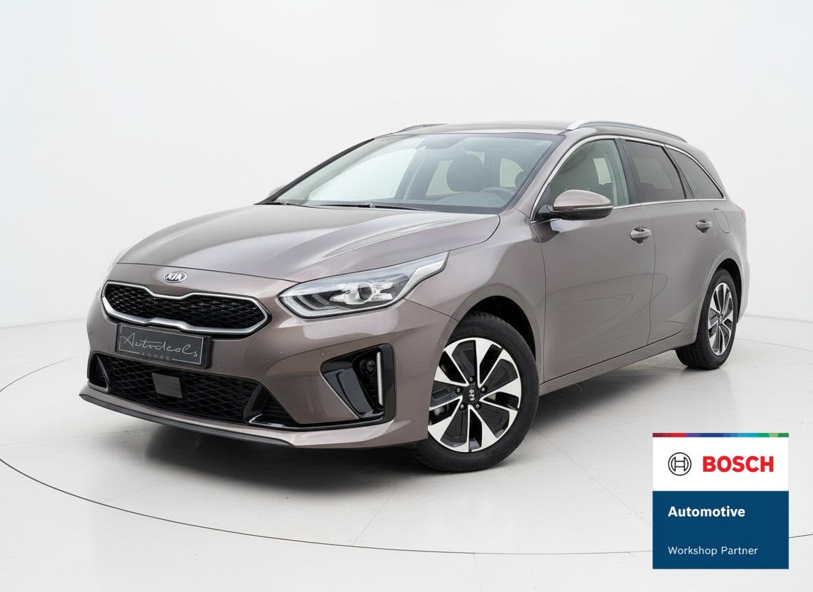 Kia Ceed Sportswagon 1.6 GDI PHEV DynamicLine STOELVERWARMIN, Auto's, Kia, Stof, Gebruikt, Automatische klimaatregeling, Plug-in hybride