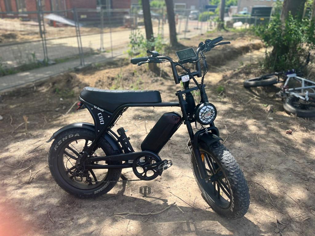 Nieuwe Fatbike C80 - Krachtige E-bike met Dikke Banden, Nieuw, 59 cm of meer, 30 tot 50 km per accu, Ophalen