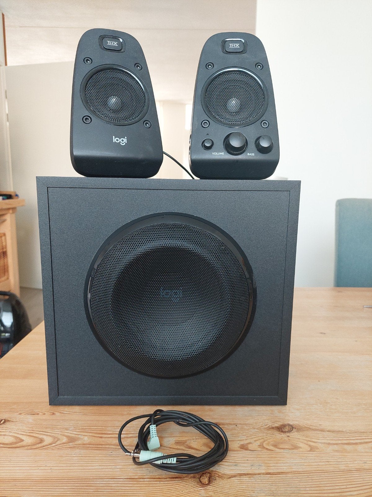 Logitech Z623 2.1 Luidsprekerset met Subwoofer, Computers en Software, Pc speakers, Gebruikt, Audiokanaal 2.1, Ophalen of Verzenden