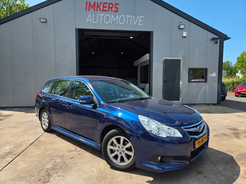Subaru Legacy Touring Wagon 2.0i Luxury 4X4| LPG | Stoelverw, Auto's, Subaru, 1994 cc, Euro 5, Gebruikt, Zwart