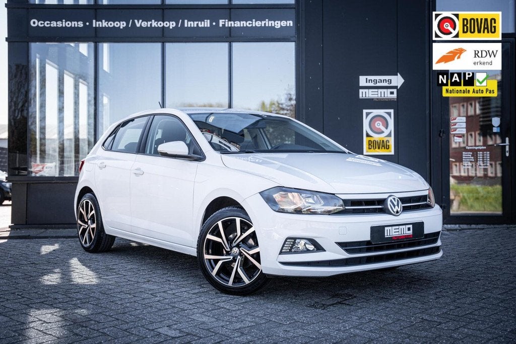 Volkswagen Polo 1.0 TSI Comfortline*CARPLAY*NAP*CRUISE*AIRCO, Voorwielaandrijving, Stof, Euro 6, Bedrijf
