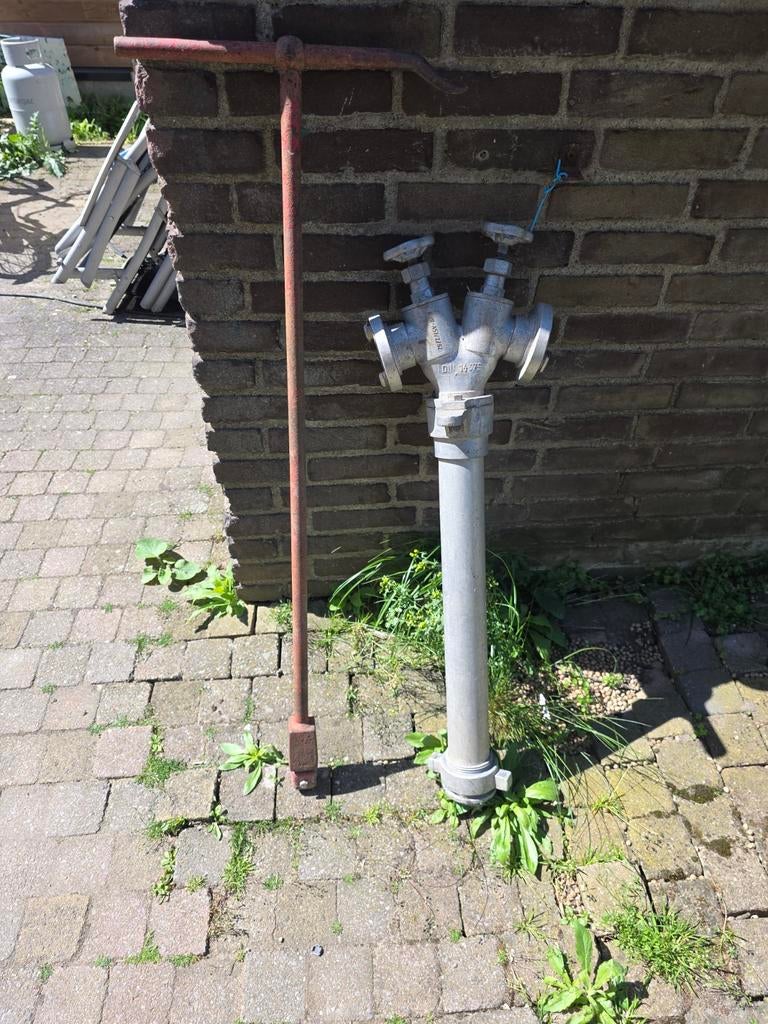 Brandkraan met sleutel, Ophalen of Verzenden, Gebruikt