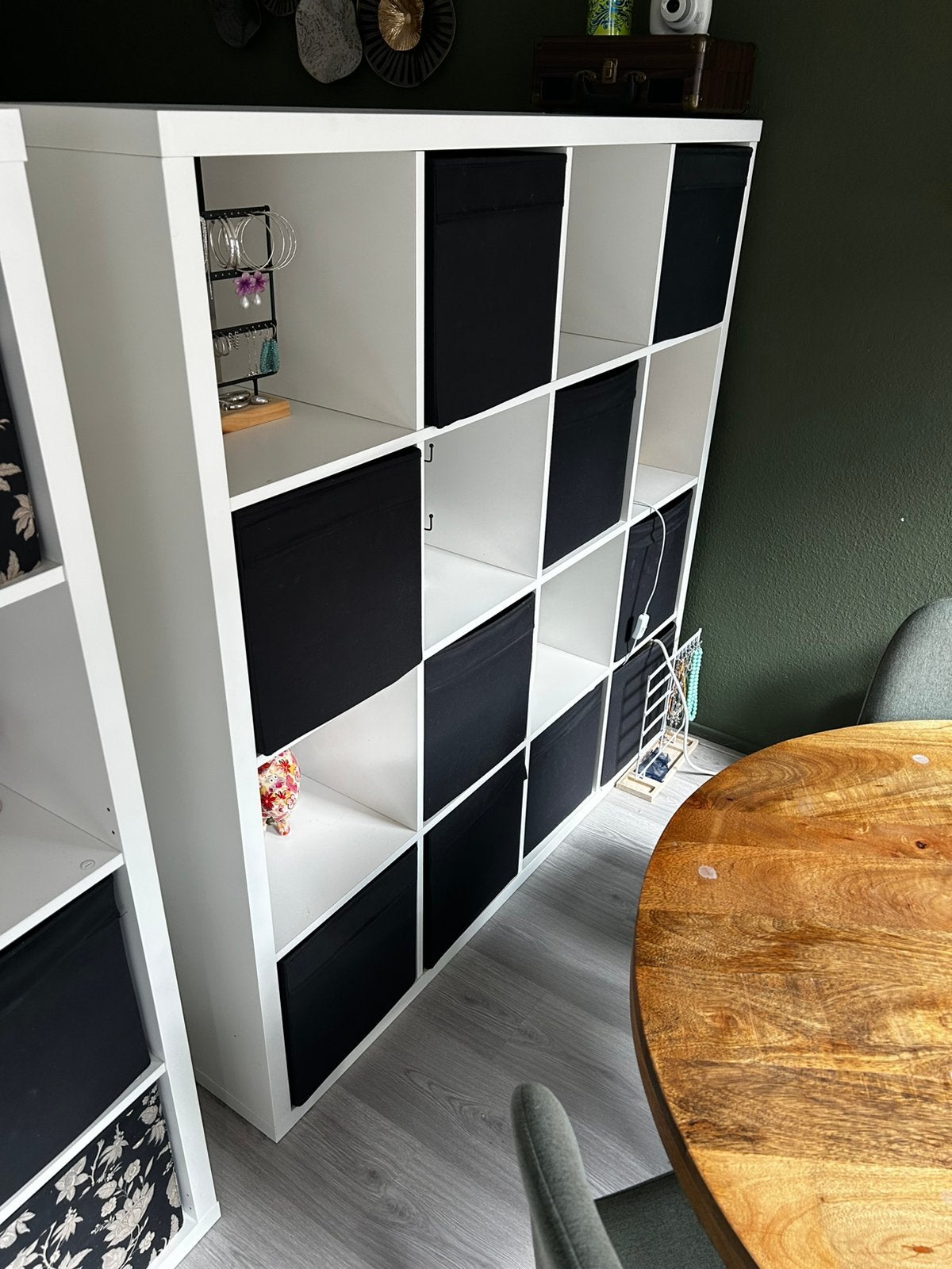 Ikea kallax kast 4x4, Ophalen, Gebruikt, 150 tot 200 cm, 150 tot 200 cm