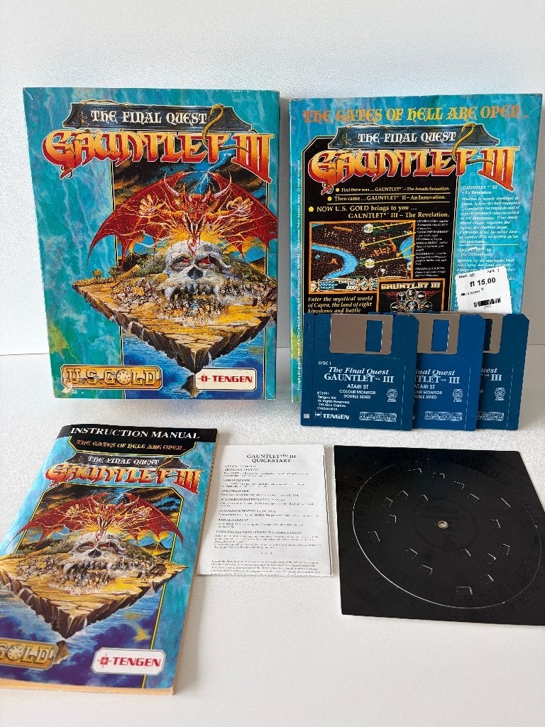Gauntlet III The Final Quest Big Box Compleet, 1 speler, Eén computer, Ophalen of Verzenden, Zo goed als nieuw