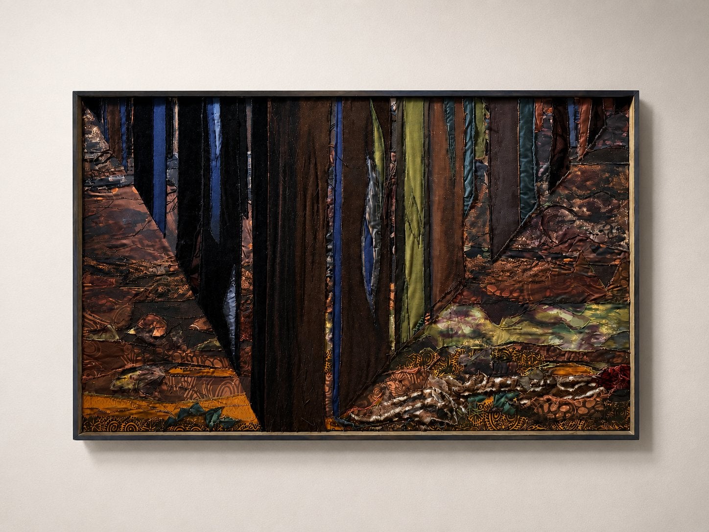 Handgemaakt groot kunstwerk 155x93, Ophalen