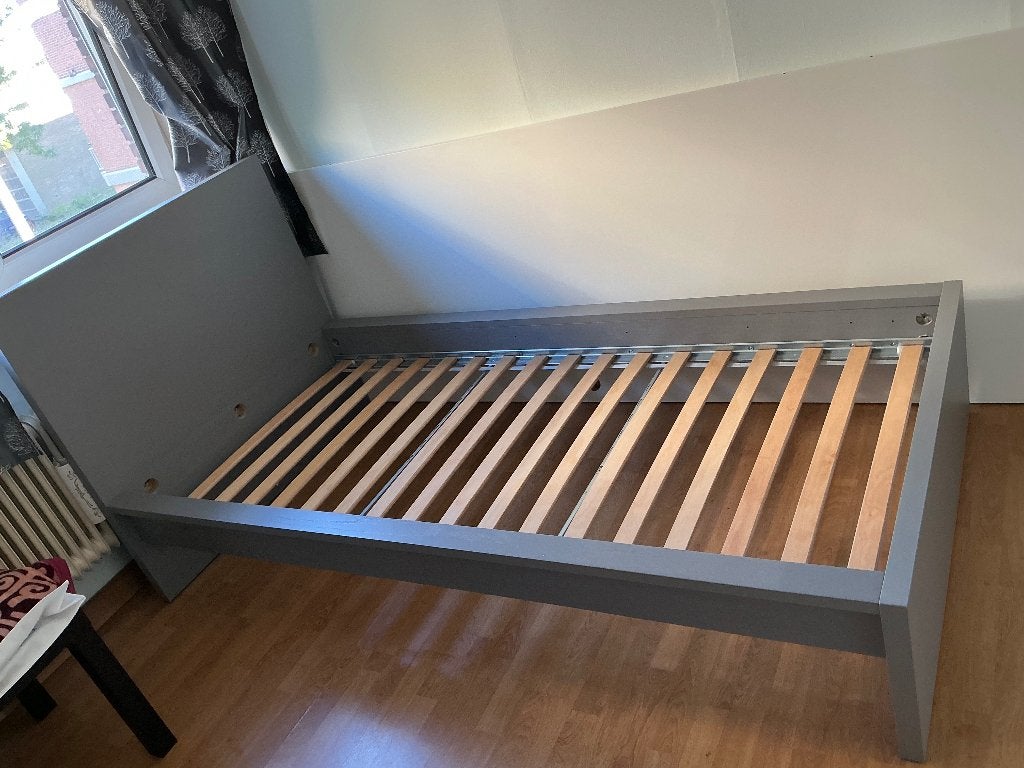 Bed, Huis en Inrichting, Slaapkamer | Bedden, Gebruikt, 90 cm, Eenpersoons, Ophalen of Verzenden