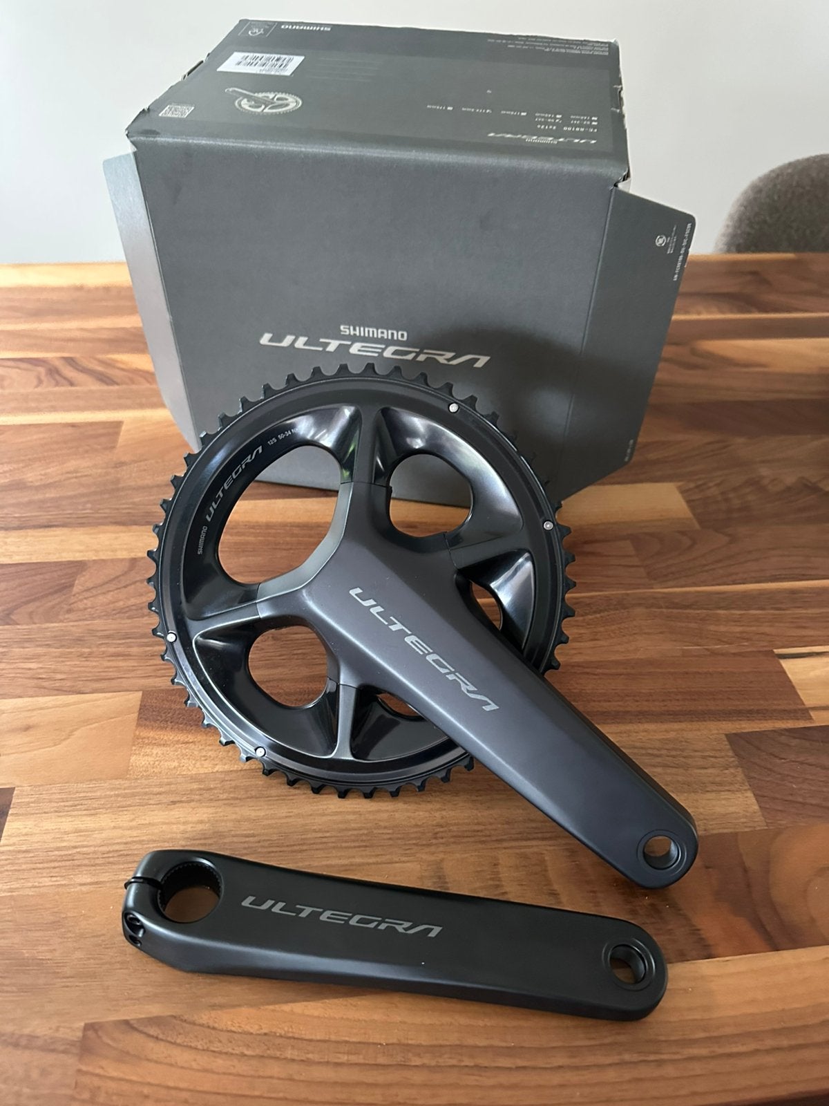 Shimano R8100 50/34 compact 175 mm crankstel, Ophalen of Verzenden, Nieuw