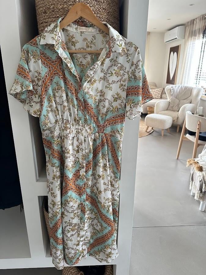 Stijlvolle Exquiss's dames jurk maat M, Kleding | Dames, Maat 38/40 (M), Overige kleuren, Ophalen of Verzenden, Zo goed als nieuw
