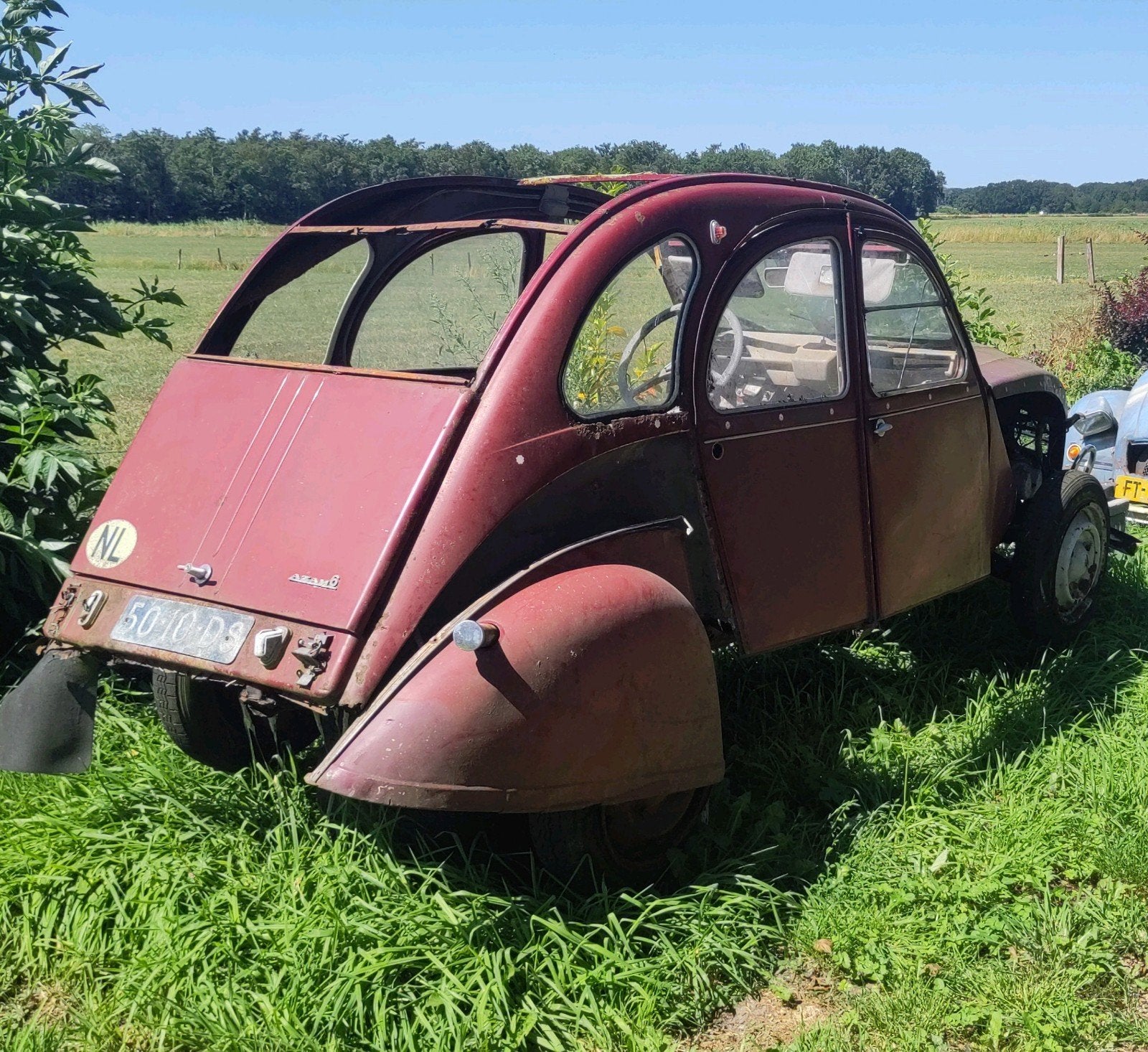 Citroën Azam 6 2cv Eend onderdelen met NL kenteken 1967, Ophalen, Gebruikt, Citroën, Voor