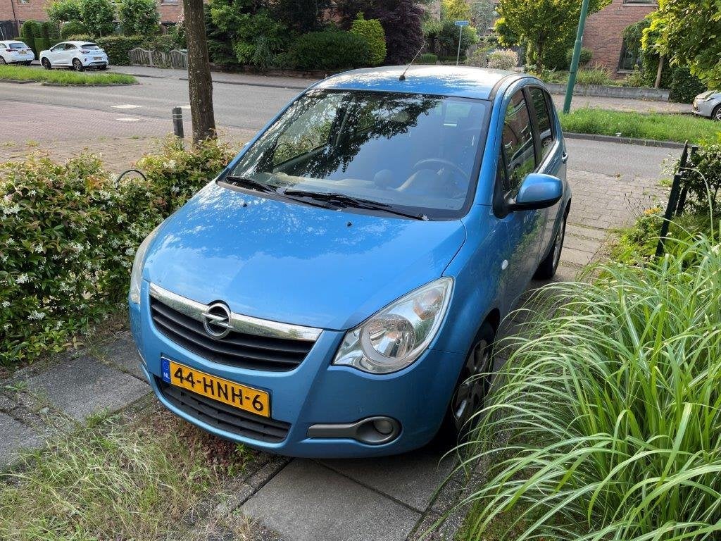 Opel Agila 2009 € 950, Auto's, Stof, 4 cilinders, 965 kg, Blauw