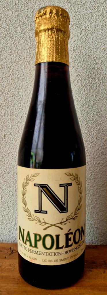 Zeer oude fles NAPOLÉON luxe bier br. De Smedt OPWIJK België, Ophalen of Verzenden, Zo goed als nieuw, Flesje(s), Overige merken