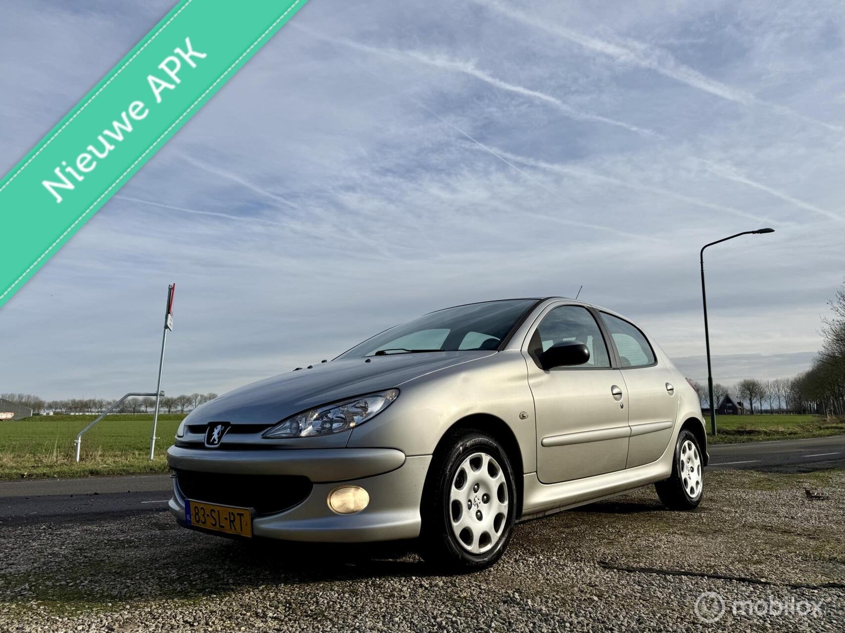 Peugeot 206 1.4 Air-line, BJ 2006, APK Feb 2027, Airco, NAP, Auto's, Voorwielaandrijving, 4 cilinders, Origineel Nederlands, Bedrijf