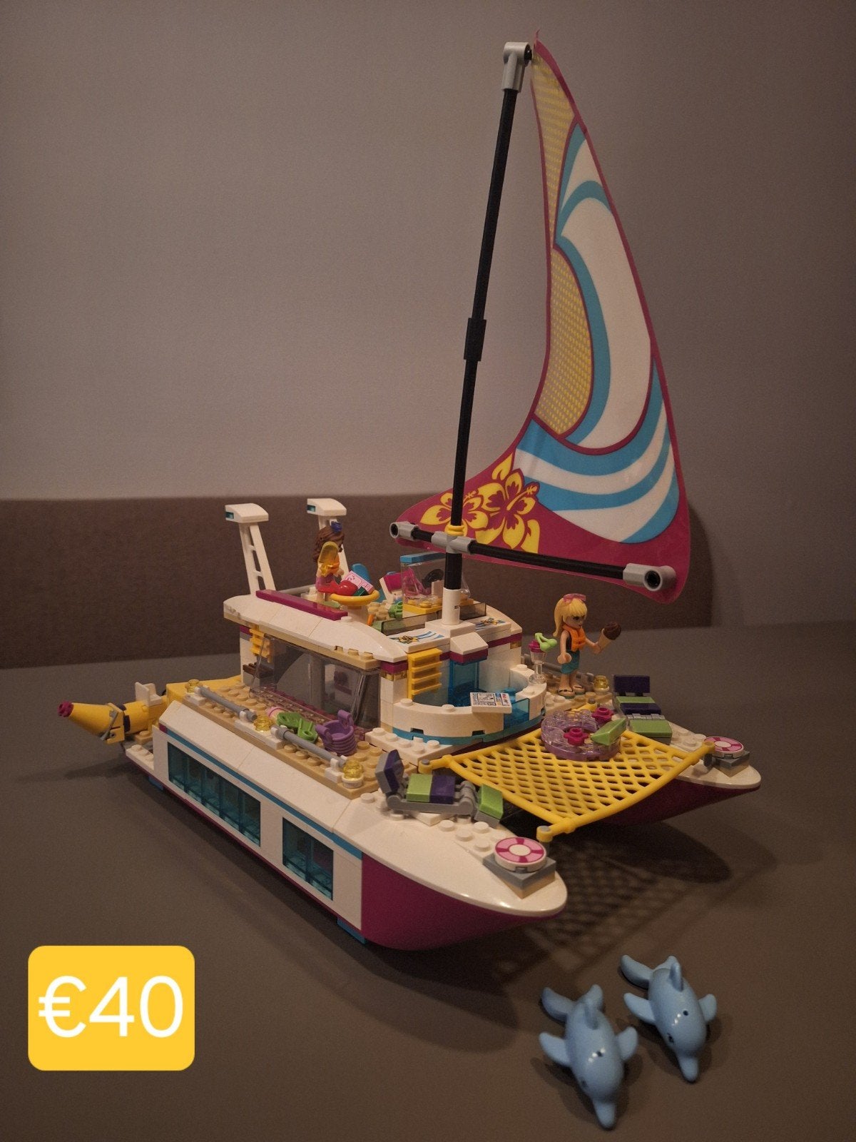 Lego friends catamaran, Ophalen of Verzenden, Zo goed als nieuw