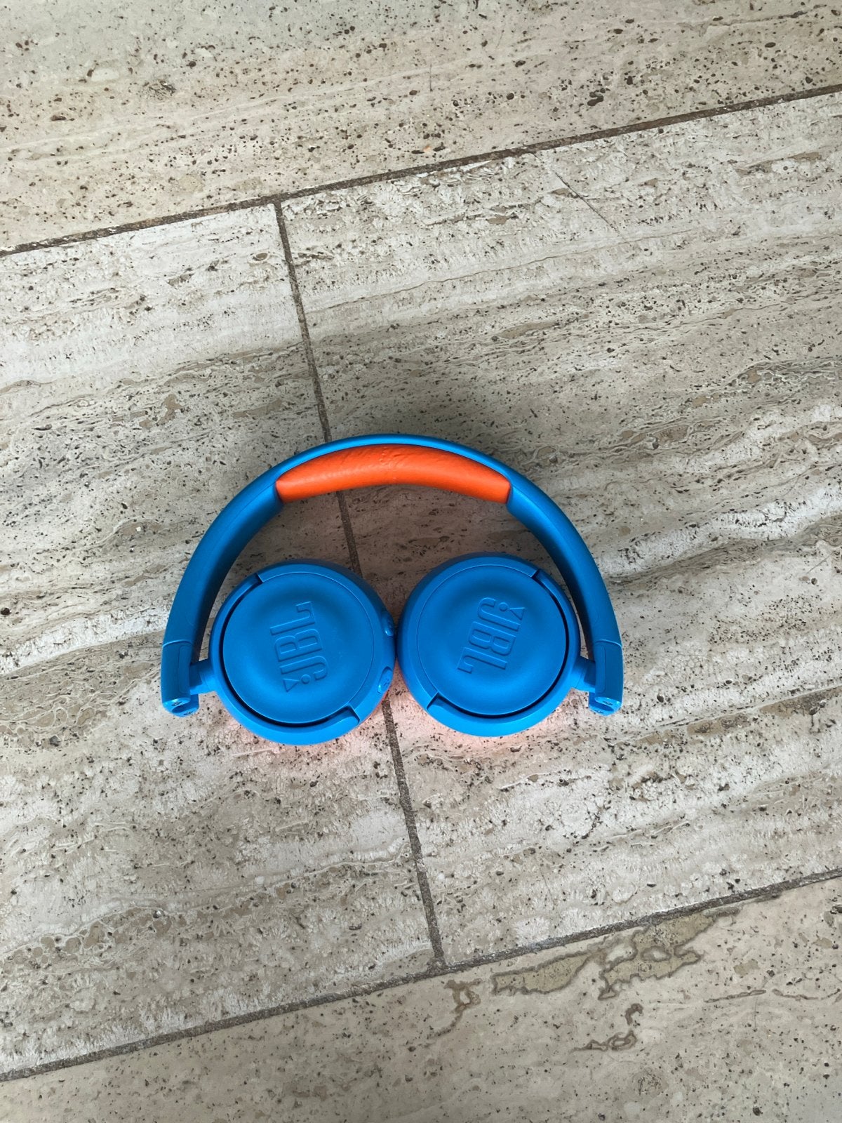 JBL JR310BT Kinderkoptelefoon Blauw/Oranje, Audio, Tv en Foto, Ophalen, JBL, Bluetooth, On-ear