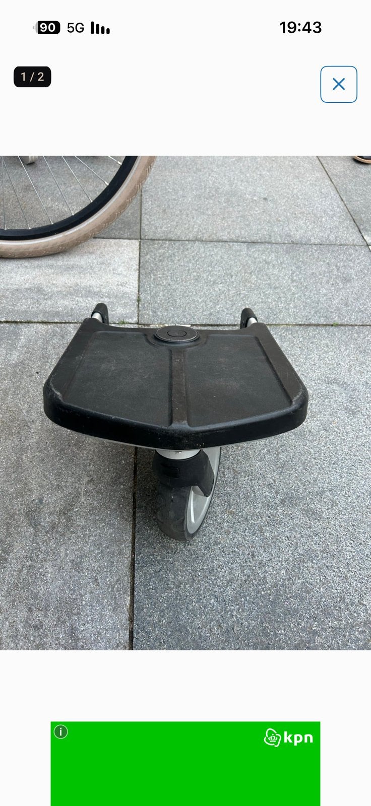 Mutsy Step-Up Board, Ophalen, Gebruikt