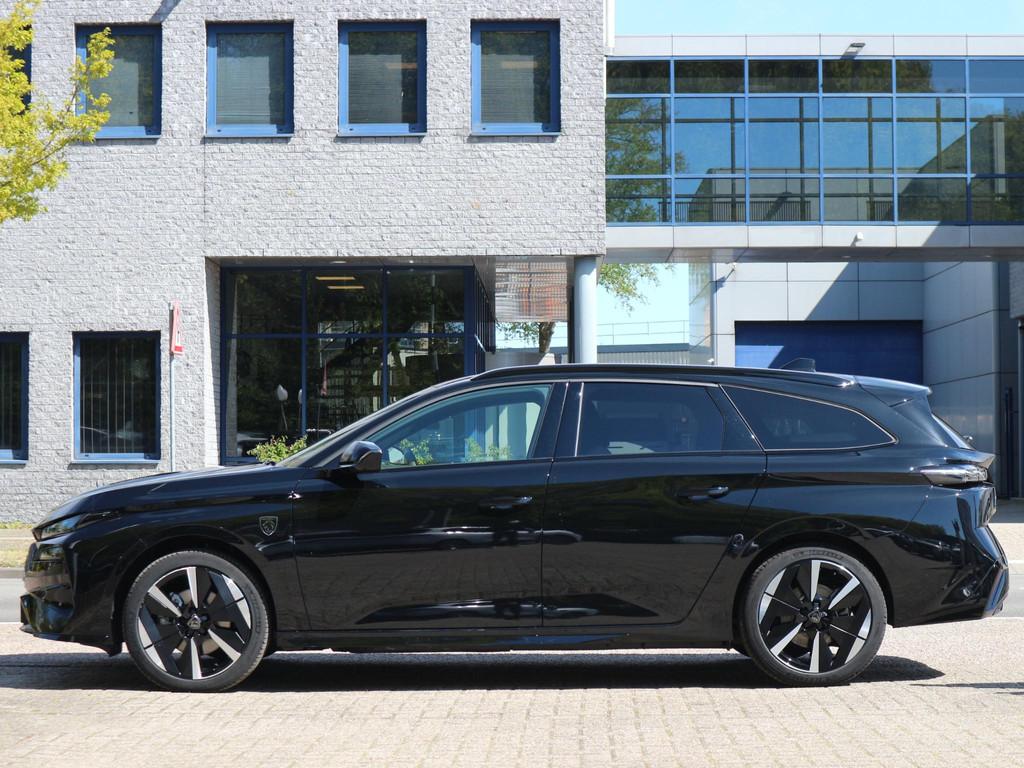 Peugeot e-308 SW GT 54 kWh / Alcantara / 360 Camera / Adapti, 156 pk, Zwart, Origineel Nederlands, Regensensor