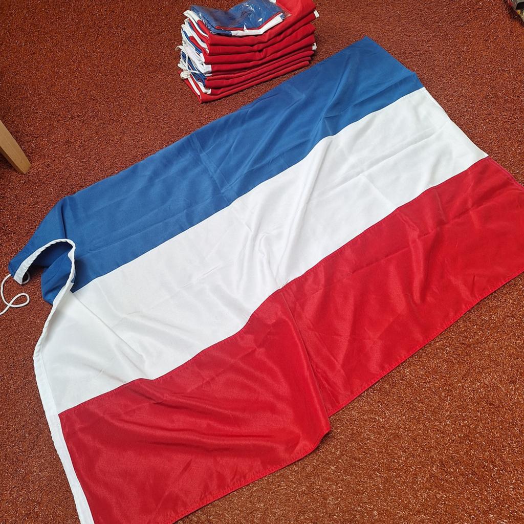 WK 2026  Nederlandse vlaggen 1 x stok 3x houder, Ophalen of Verzenden, Zo goed als nieuw