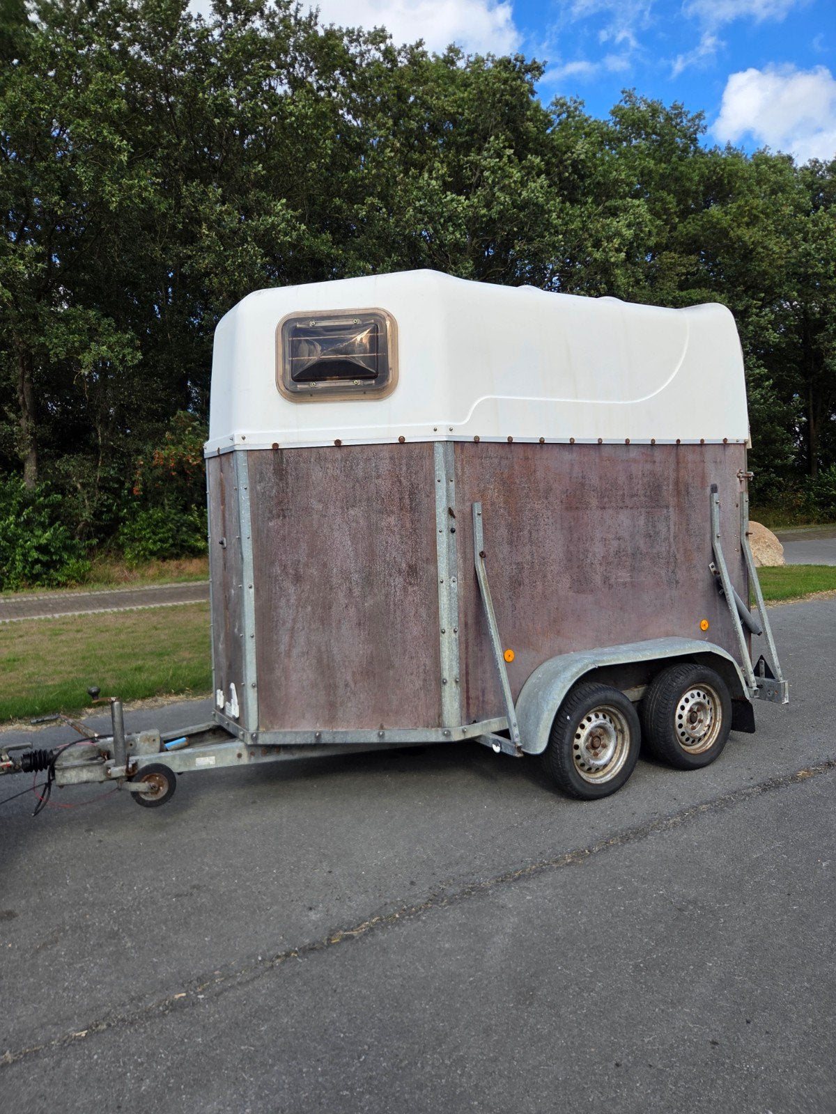 paardentrailer veetrailer schapenkar, Dieren en Toebehoren, Ophalen, Gebruikt, Overige typen