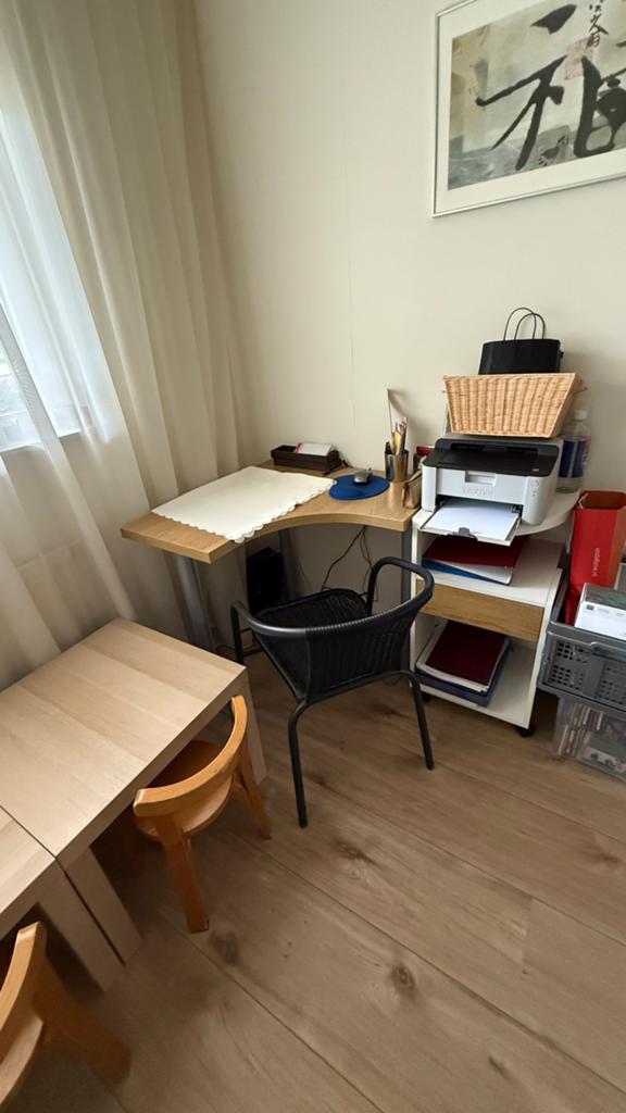 Computertafel + ladekast, Ophalen, Zo goed als nieuw