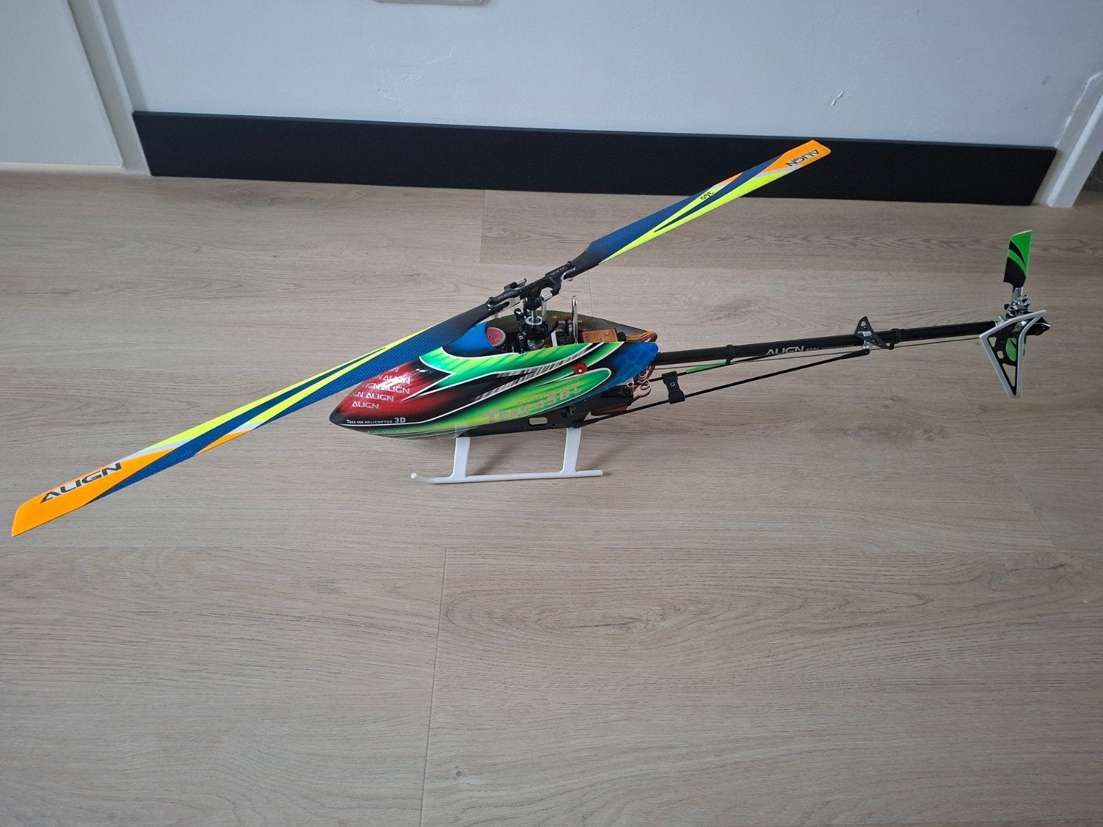 align trex 450L dominator 6S, Ophalen of Verzenden, Gebruikt, Elektro, Helikopter