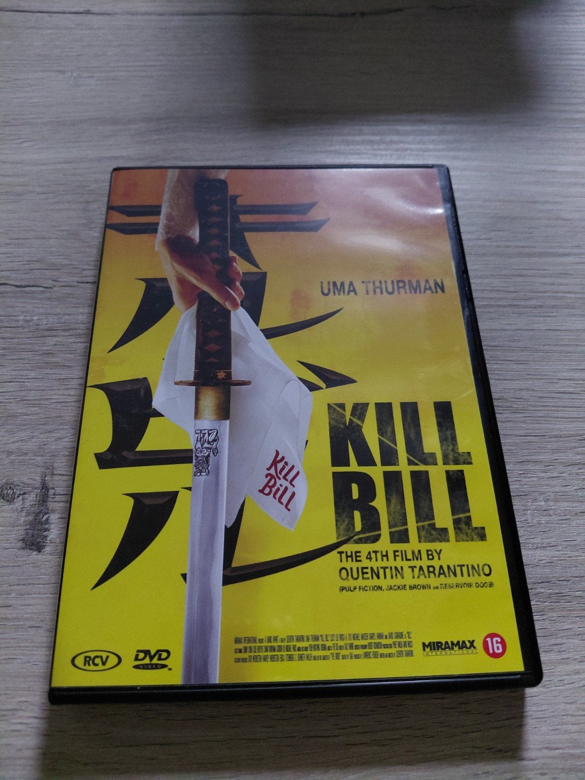 Kill Bill, Vanaf 16 jaar, Ophalen, Zo goed als nieuw