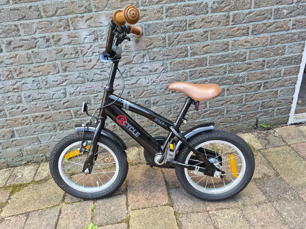 Jongensfiets 14 inch zo goed als nieuw, Fietsen en Brommers, Fietsen | Jongens, Terugtraprem, 20 inch, Ophalen, 2cycle