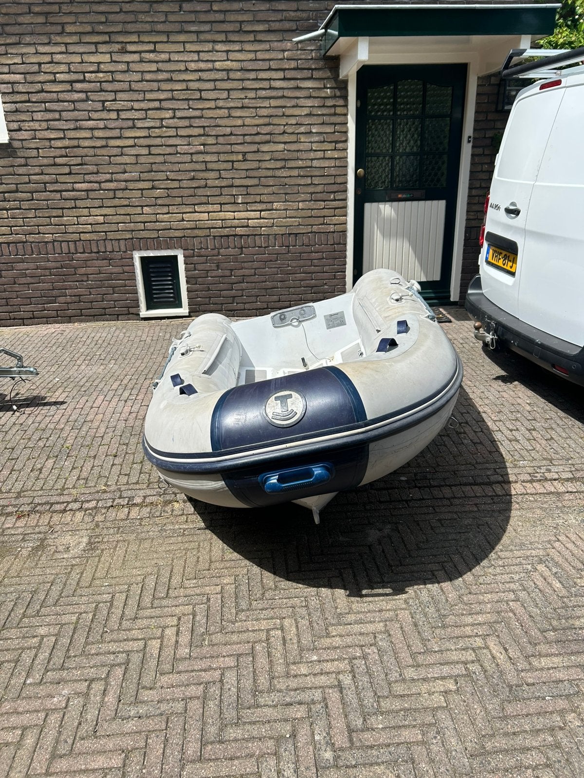 Talamex 270 alu rib, Ophalen