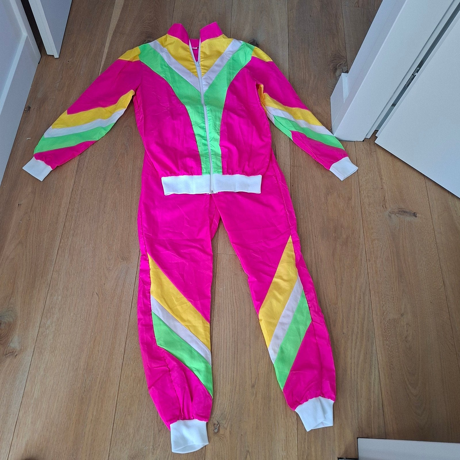 fout trainingspak 80's 90's retro gabber S, Verzenden, Kleding, Maat 36 (S), Overige thema's